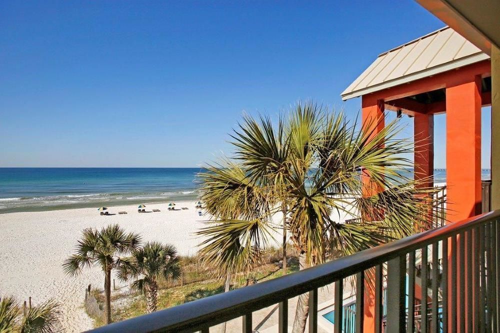 Ramada By Wyndham Panama City Beach / Beachfront Exterior foto